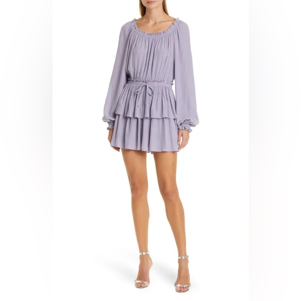 Ramy Brook NWT $445 Charrasse Dress Lavender Size M